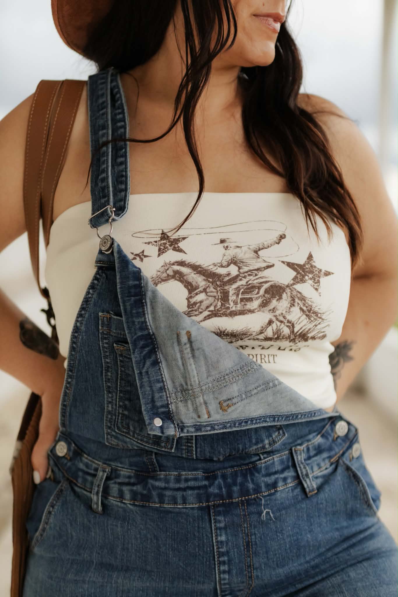 Lana Lone Rider Western Graphic Natural