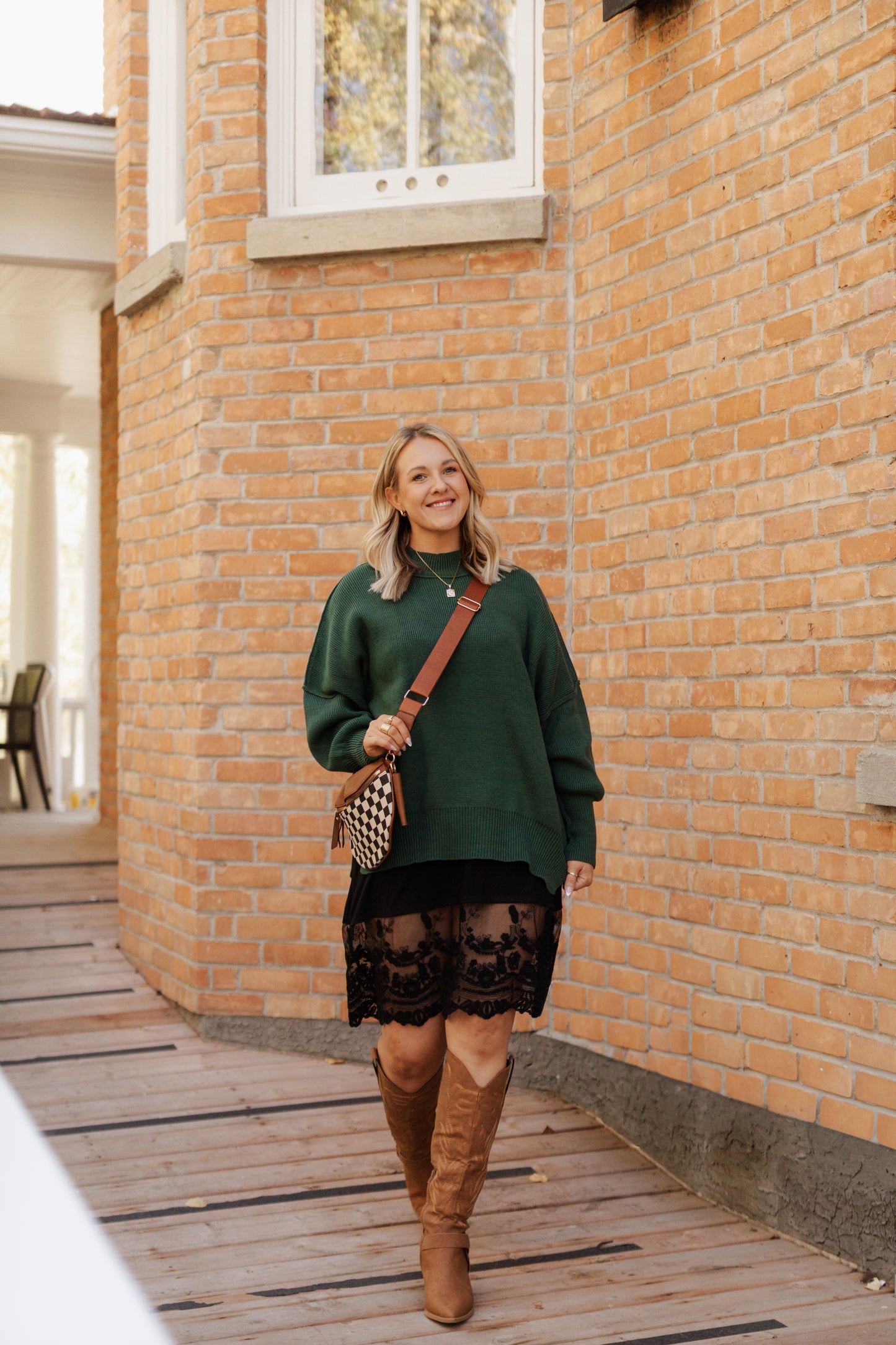 Blake Oversized Side Slit Sweater
