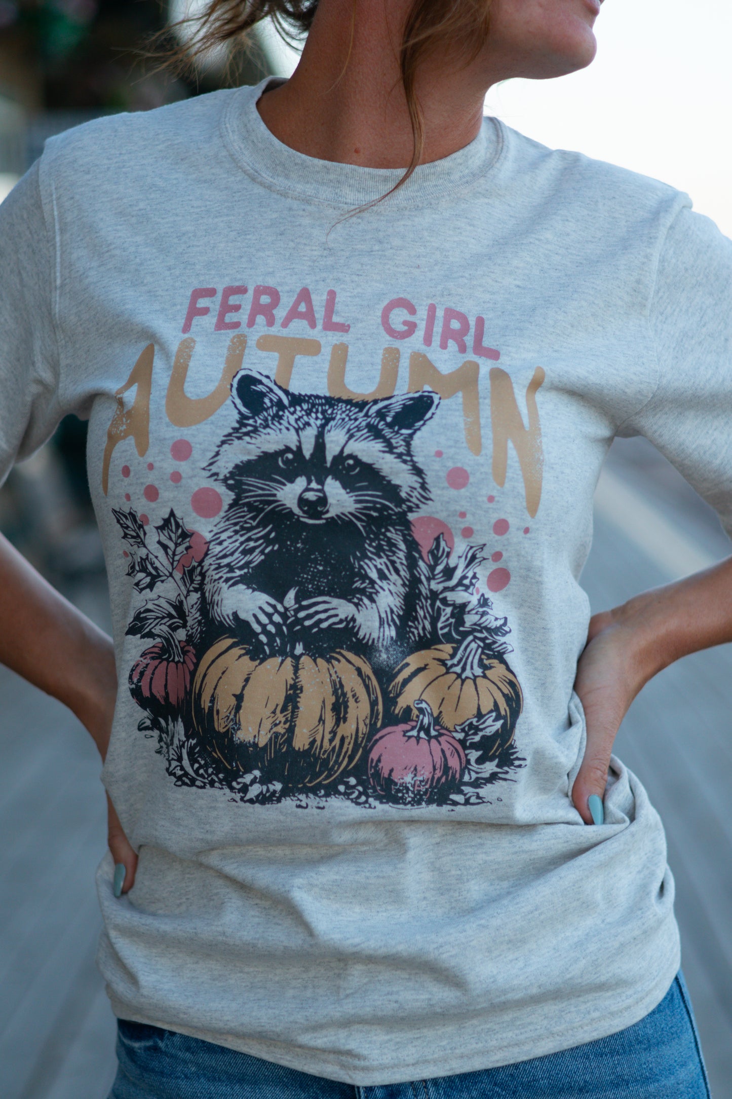 Graphic Tee - Fall Feral Girl