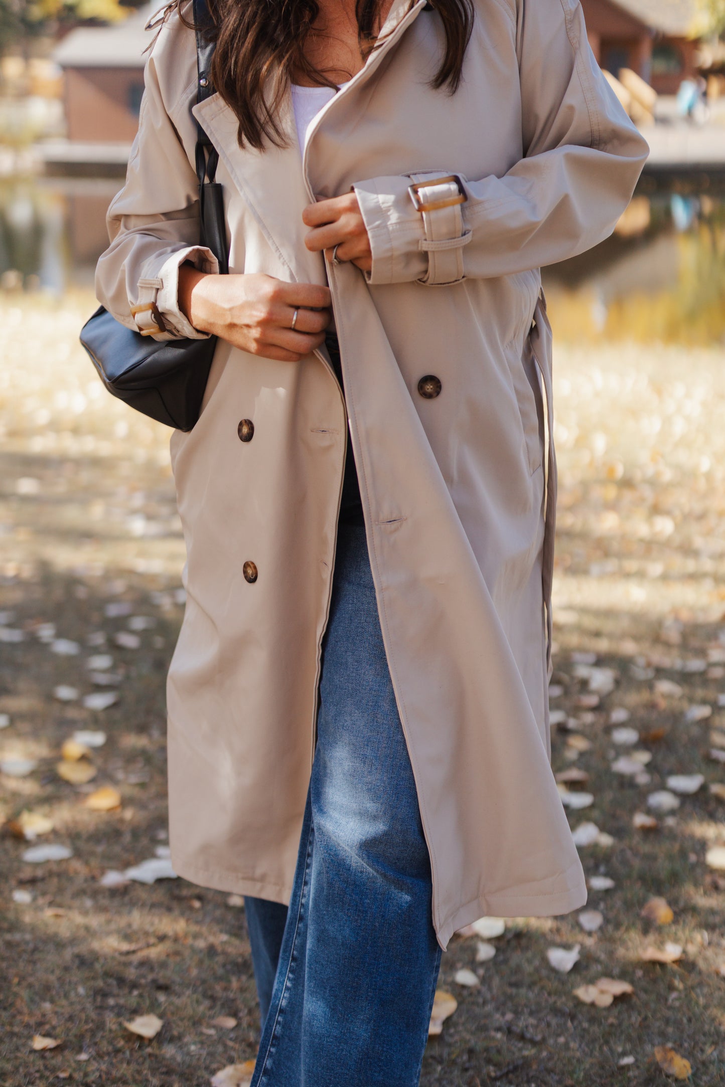 Marianne Double Breasted Trench Coat