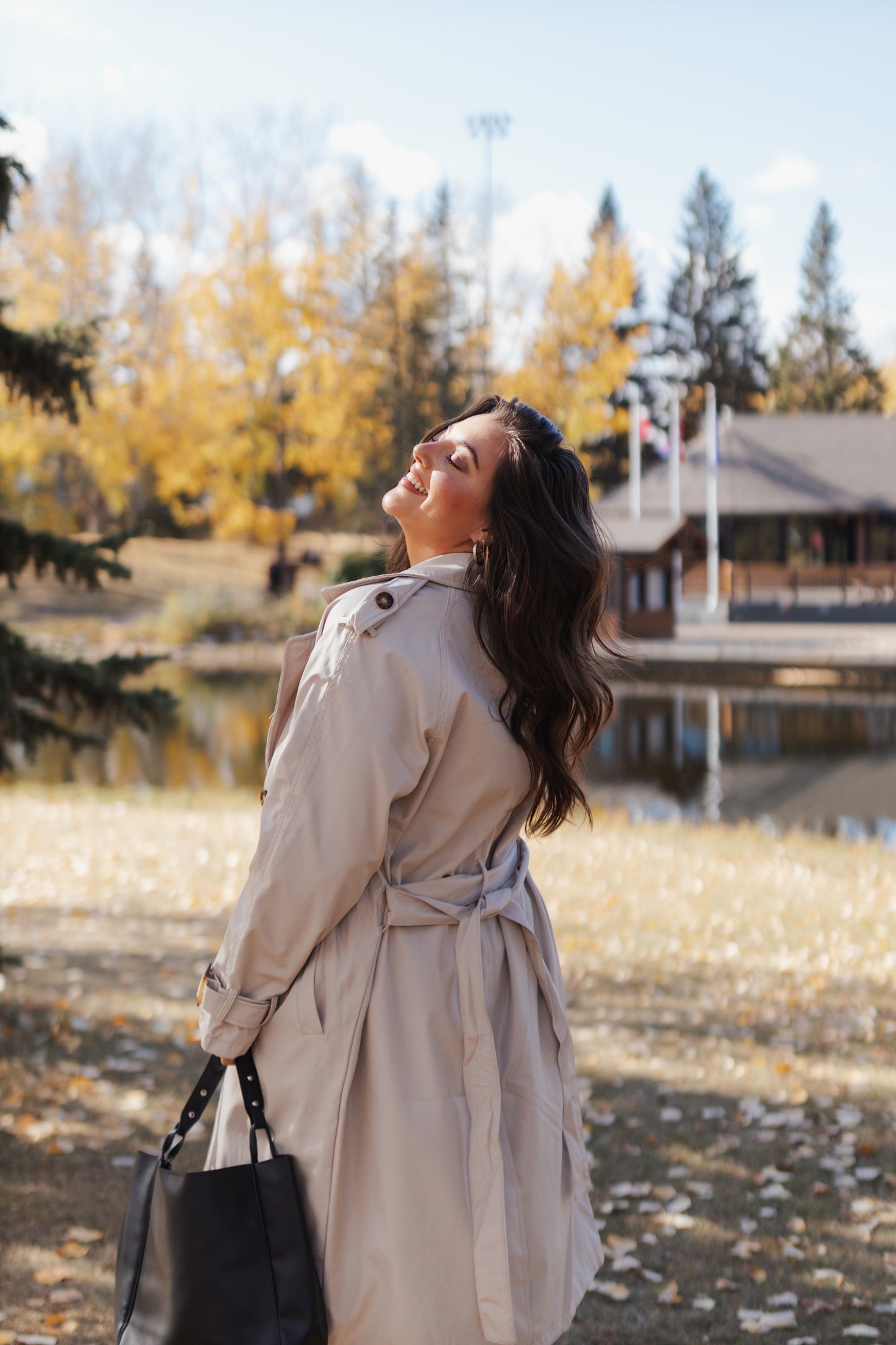 Marianne Double Breasted Trench Coat