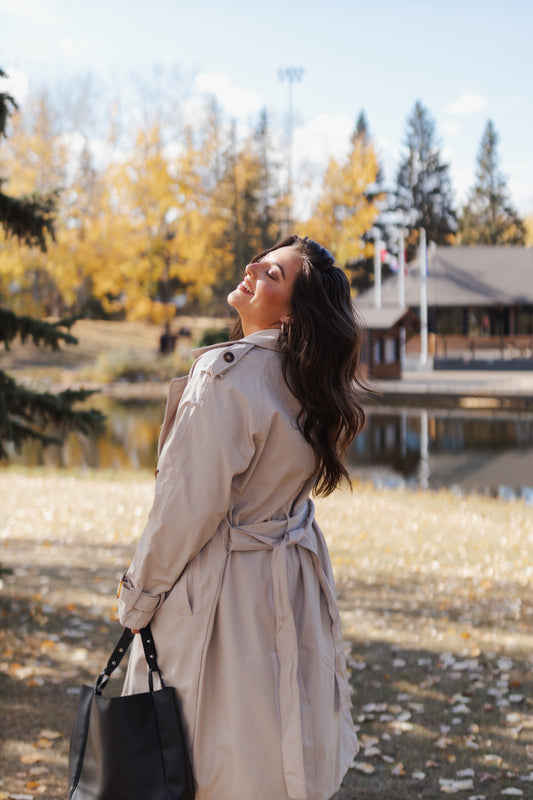 Marianne Double Breasted Trench Coat