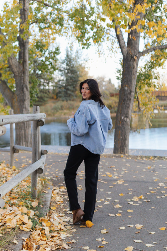 Lewis Patch Pocket Denim Jacket