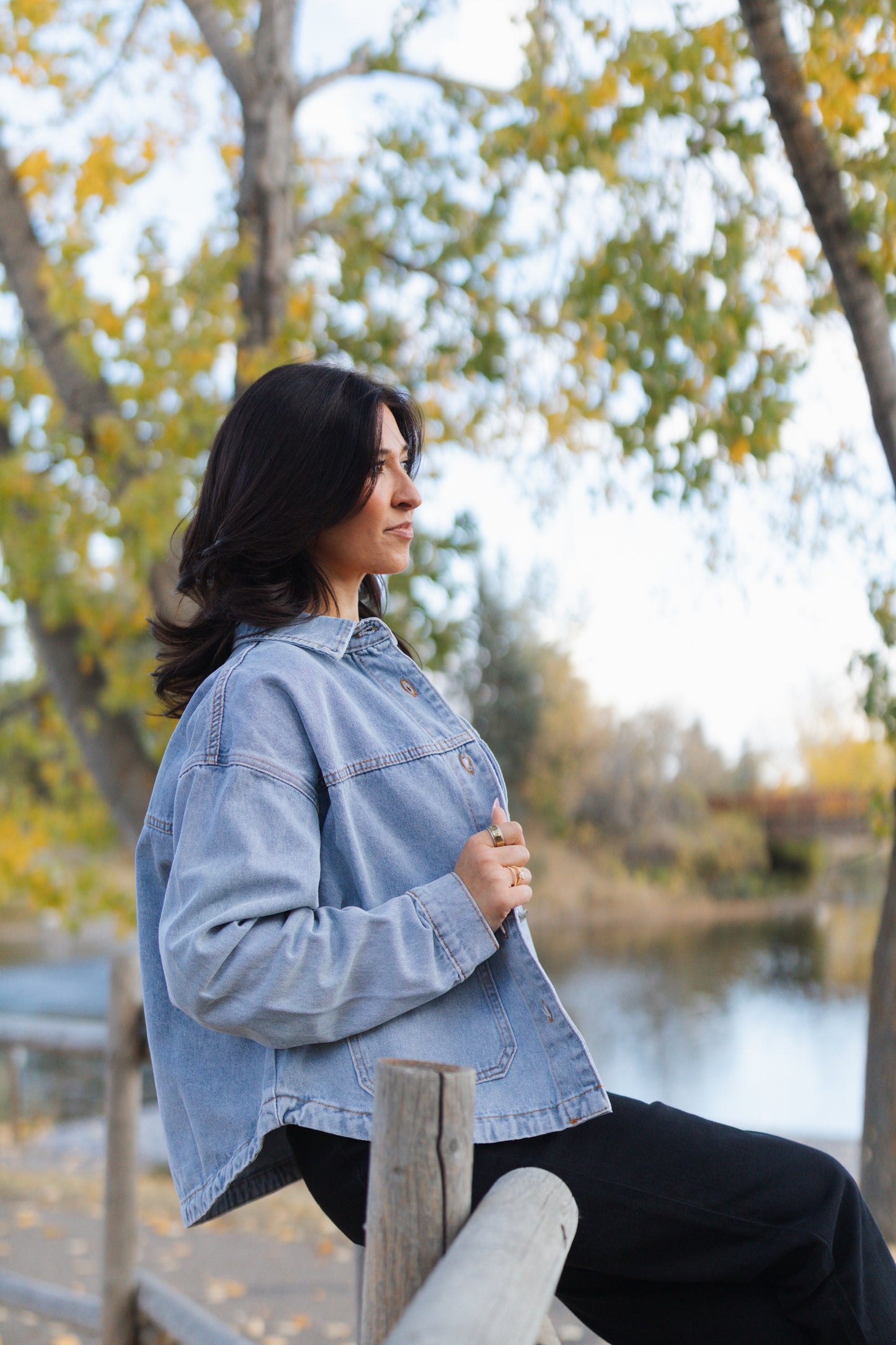 Lewis Patch Pocket Denim Jacket