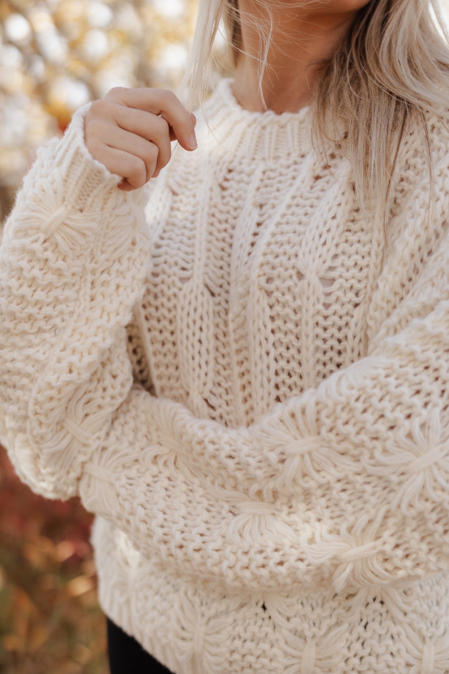 Paige Mock Neck Knit Sweater