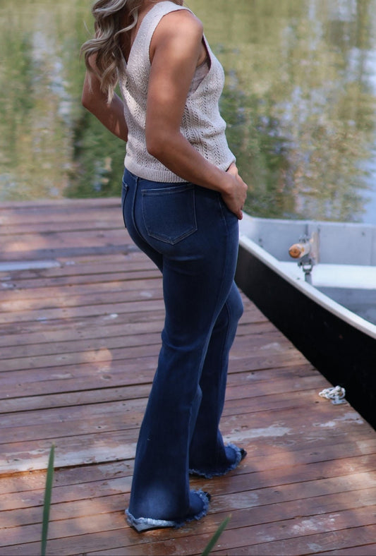 KanCan Shania High Rise Flare