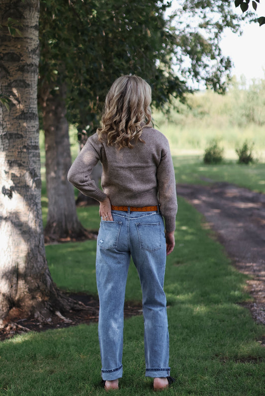 KanCan Jonni High Rise 90's Straight Leg