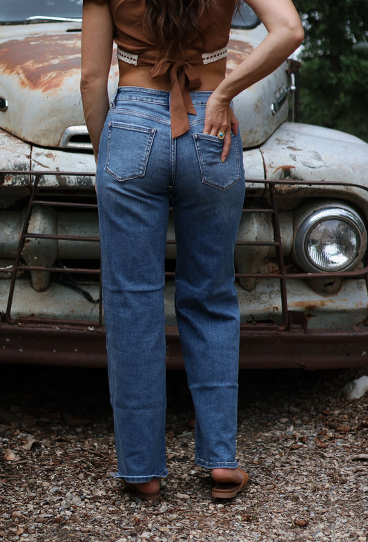 Neve Straight Leg Jean