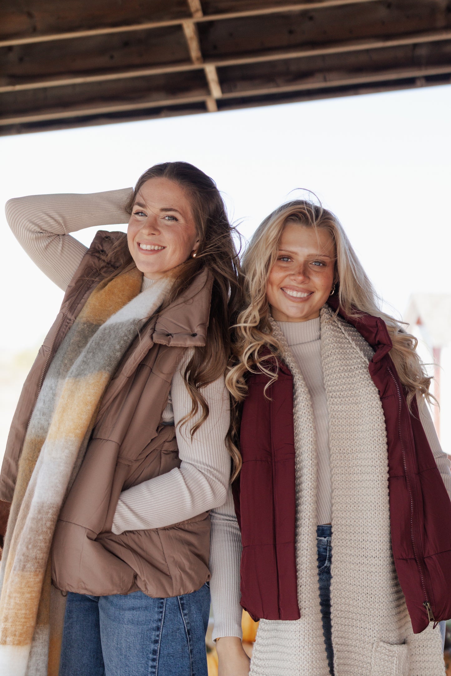 Mindy Puffer Vest - Mocha