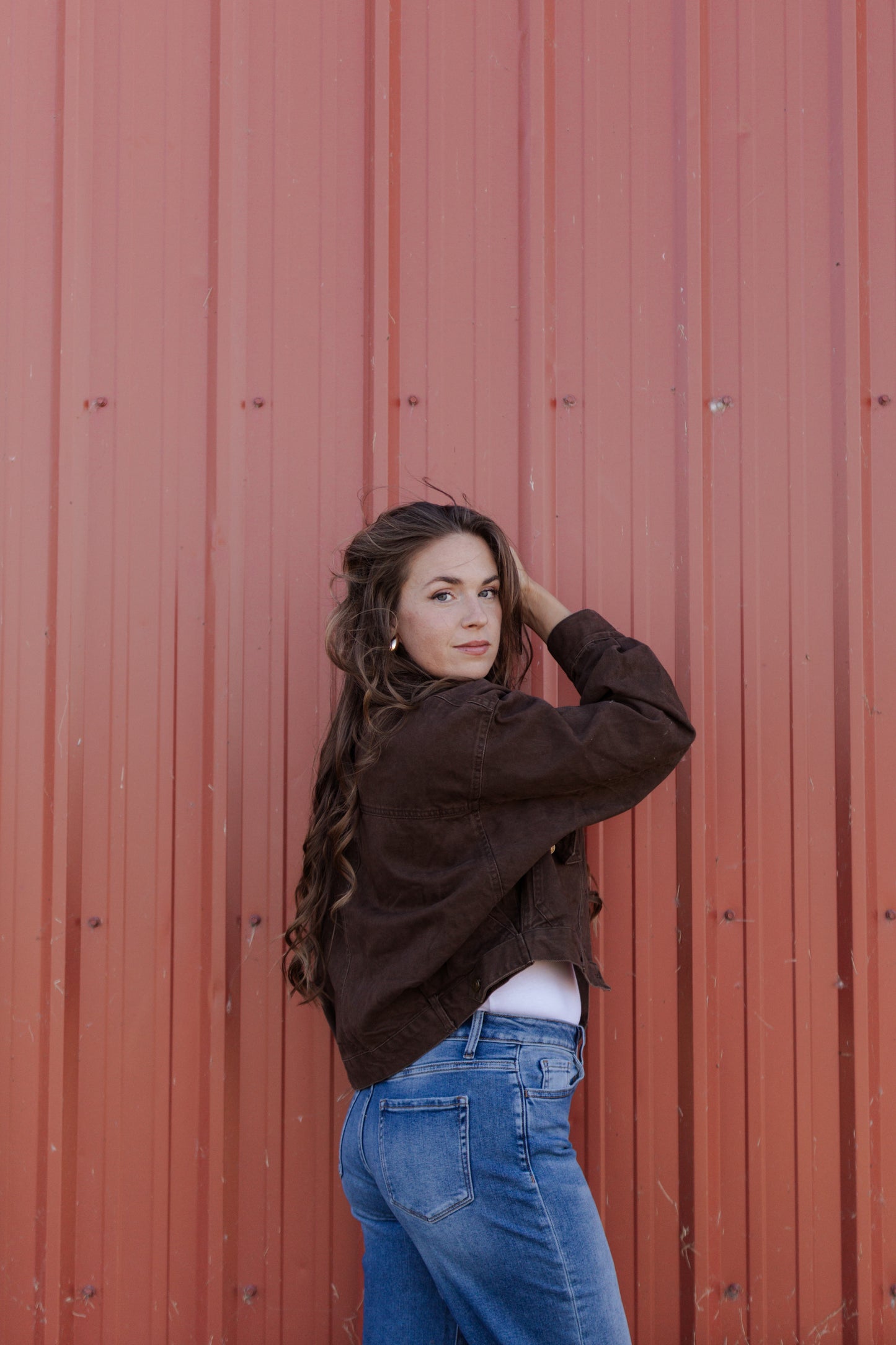 Ryleigh Cropped Cotton Jacket