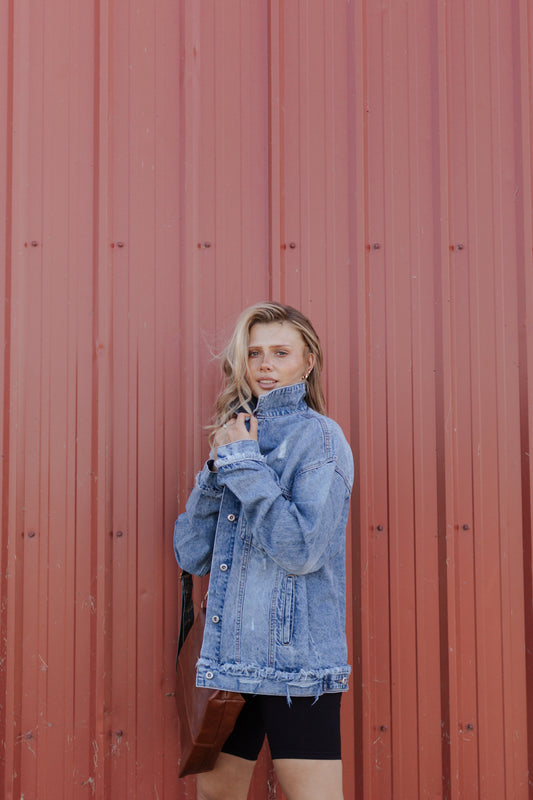 Kendrix Oversized Denim Jacket