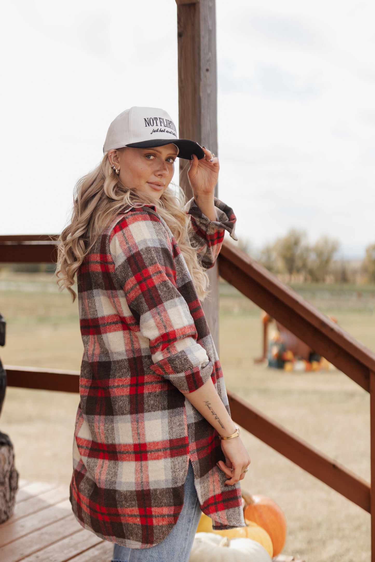 Sara Plaid Shacket