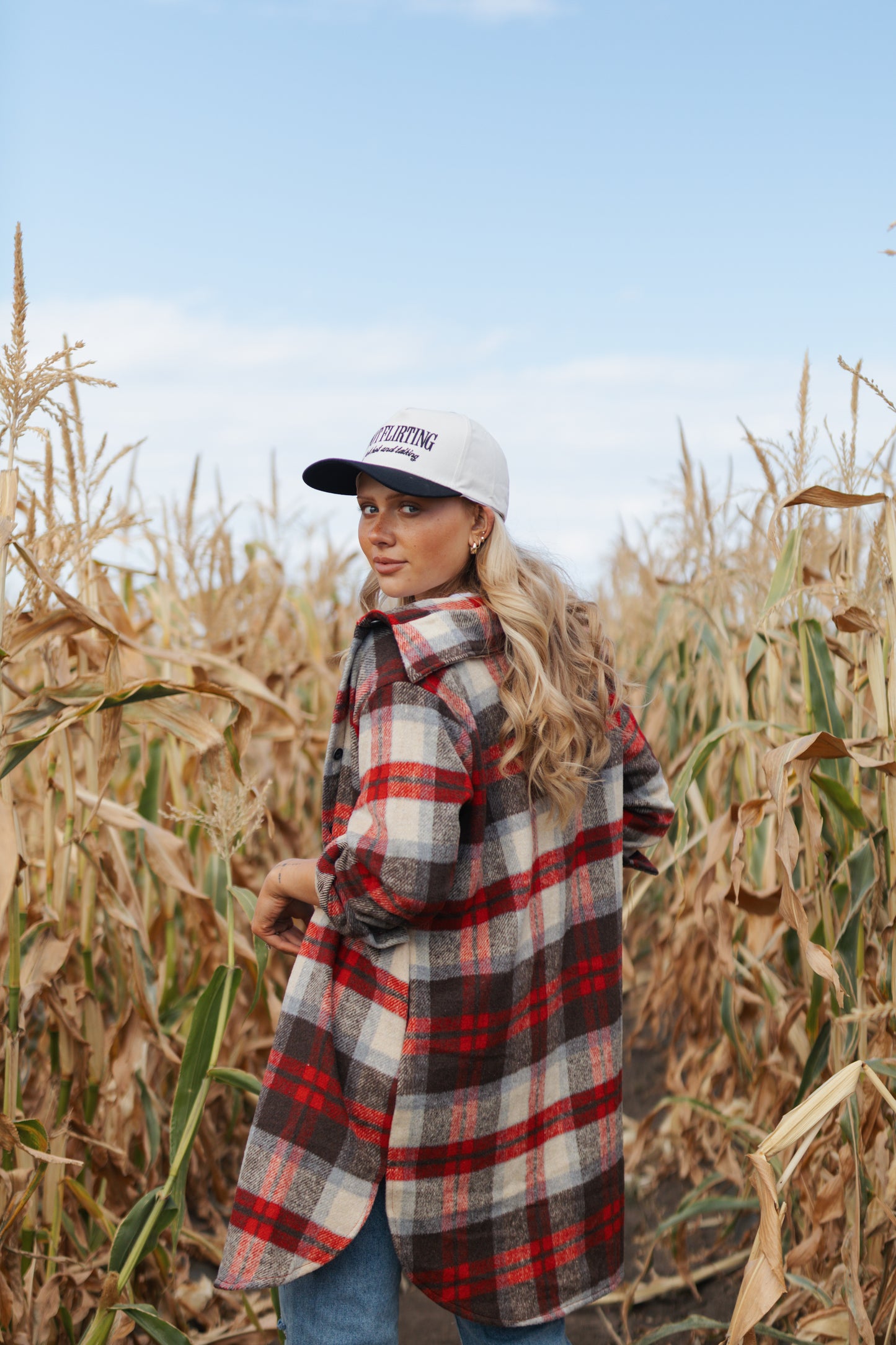 Sara Plaid Shacket