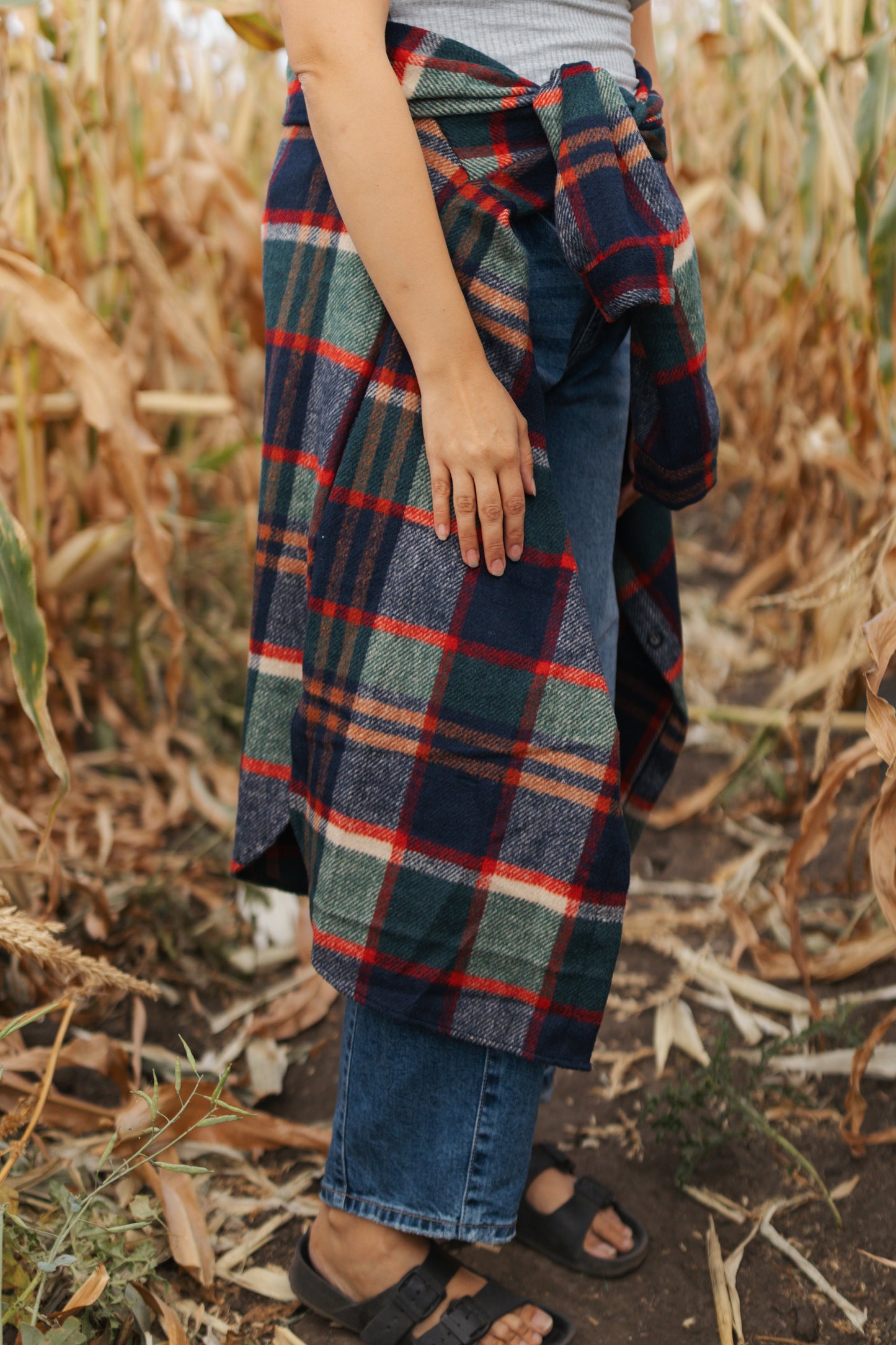 Glenda Plaid Shacket