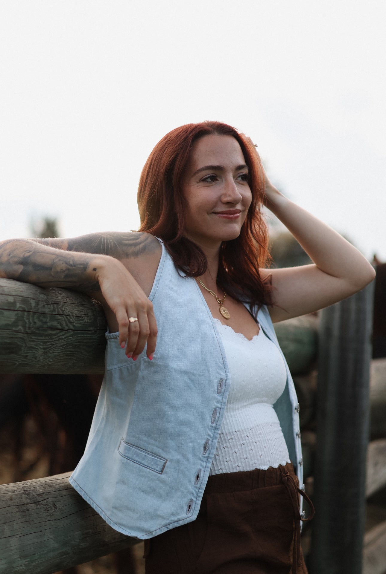 Kelly Denim Vest