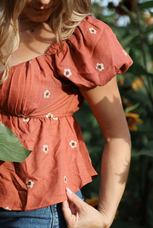 Jasmine Baby Doll Top