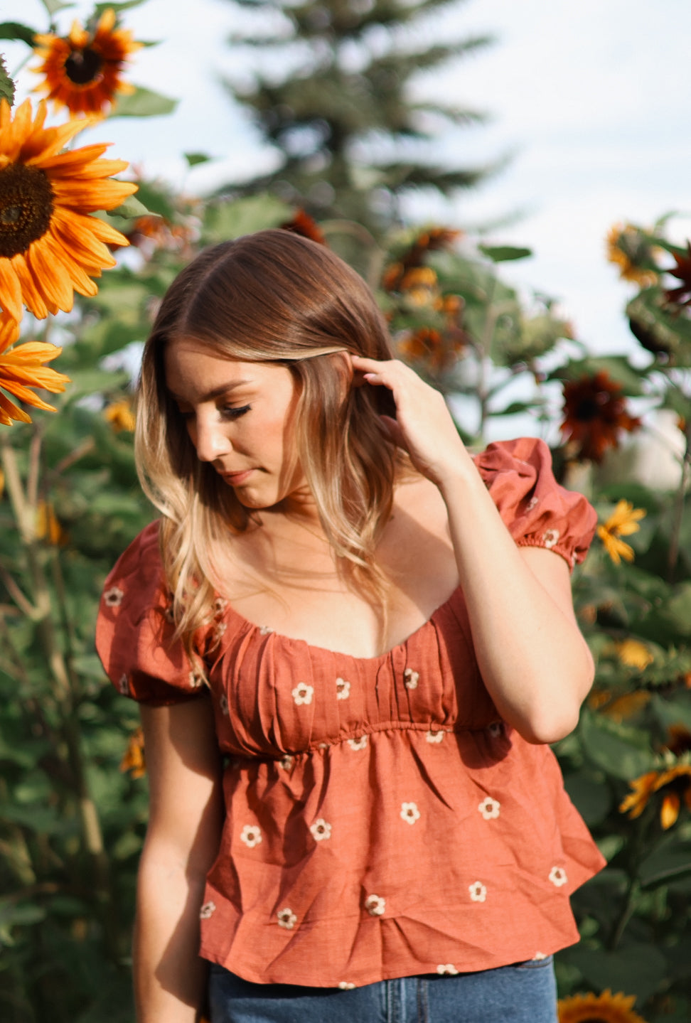 Jasmine Baby Doll Top