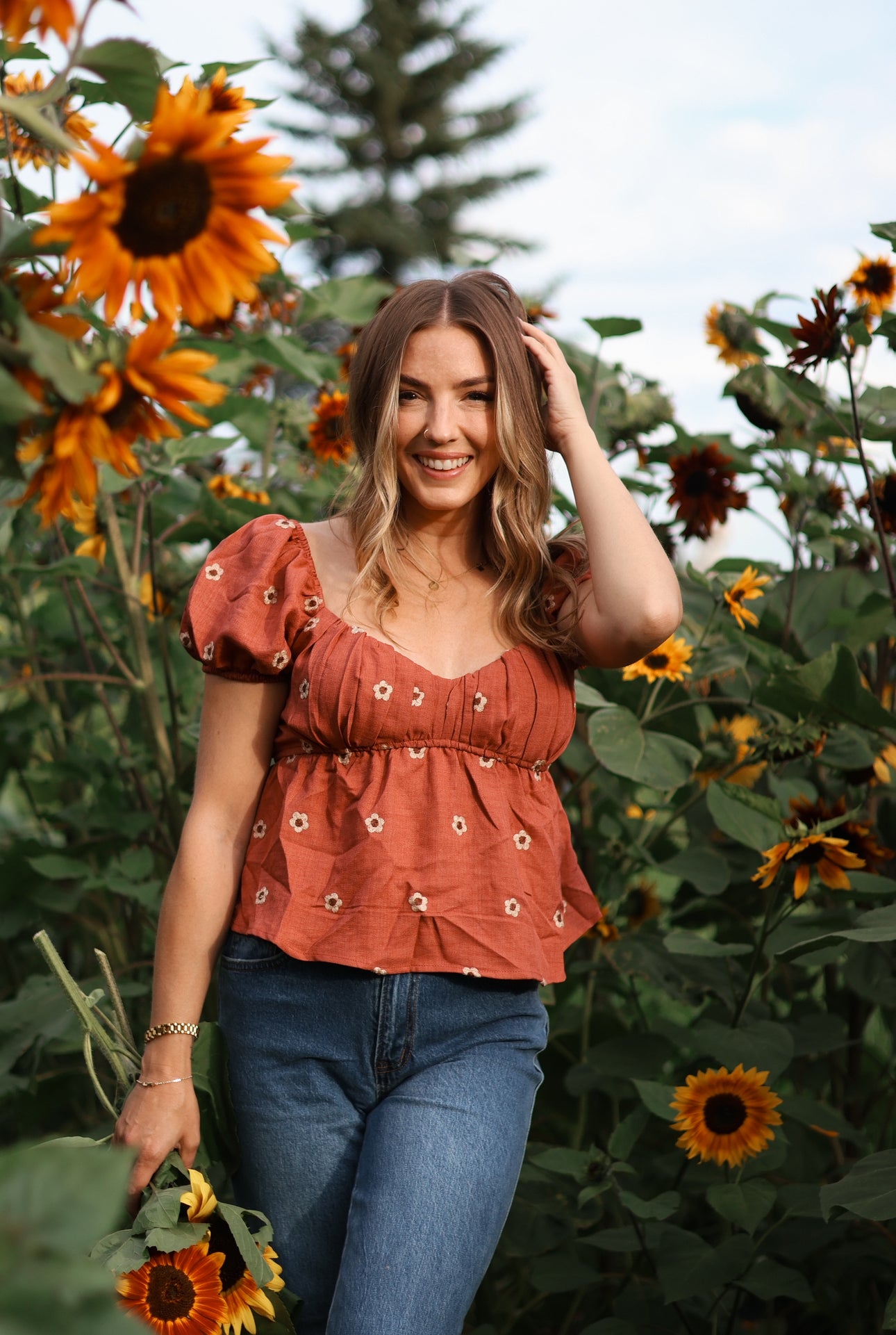 Jasmine Baby Doll Top
