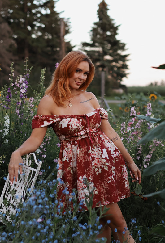 Kyla Floral Mini Dress