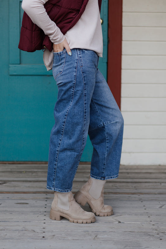 KanCan Blakely Barrel Jeans