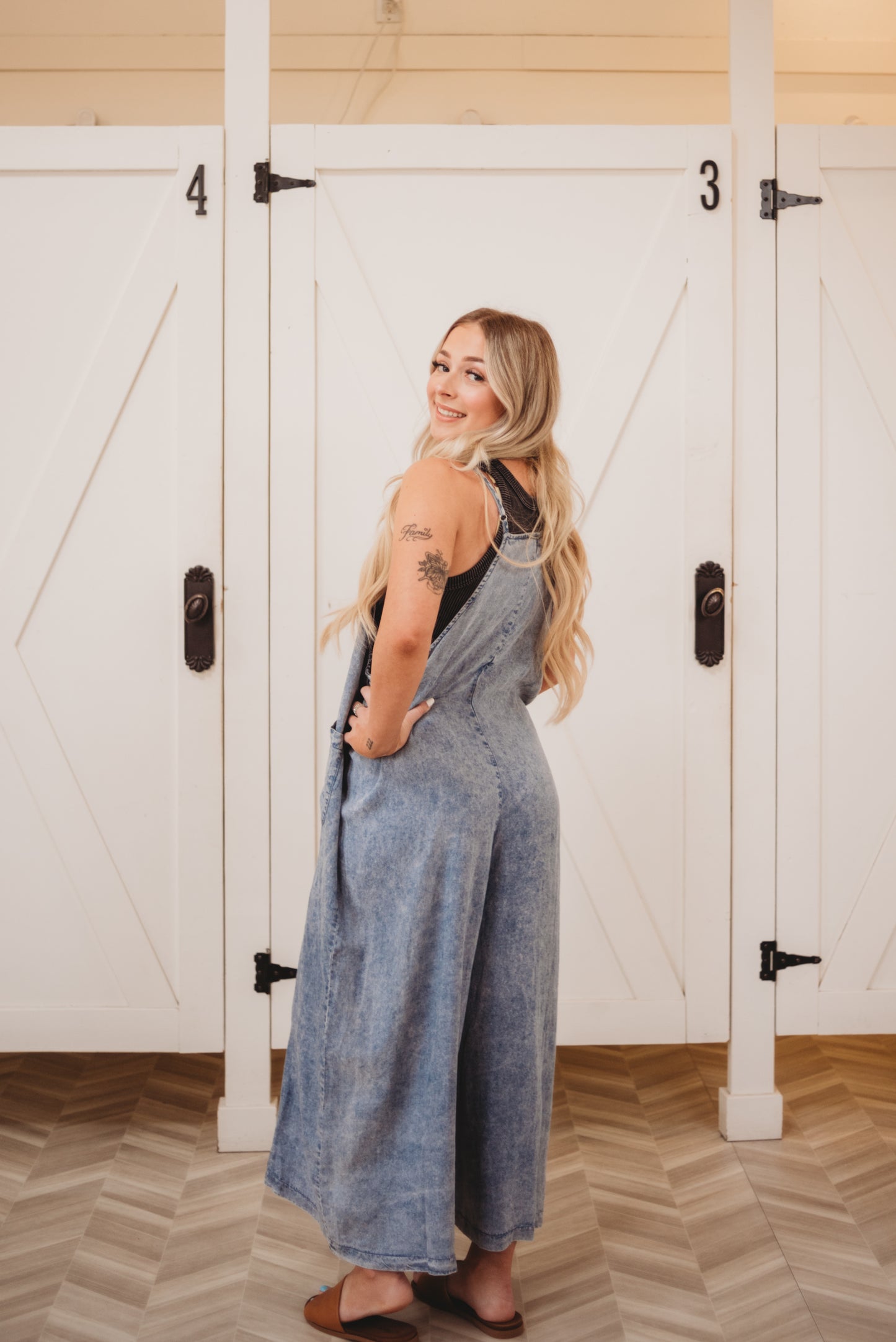 Rayna Lyocell Acid Washed Jumper