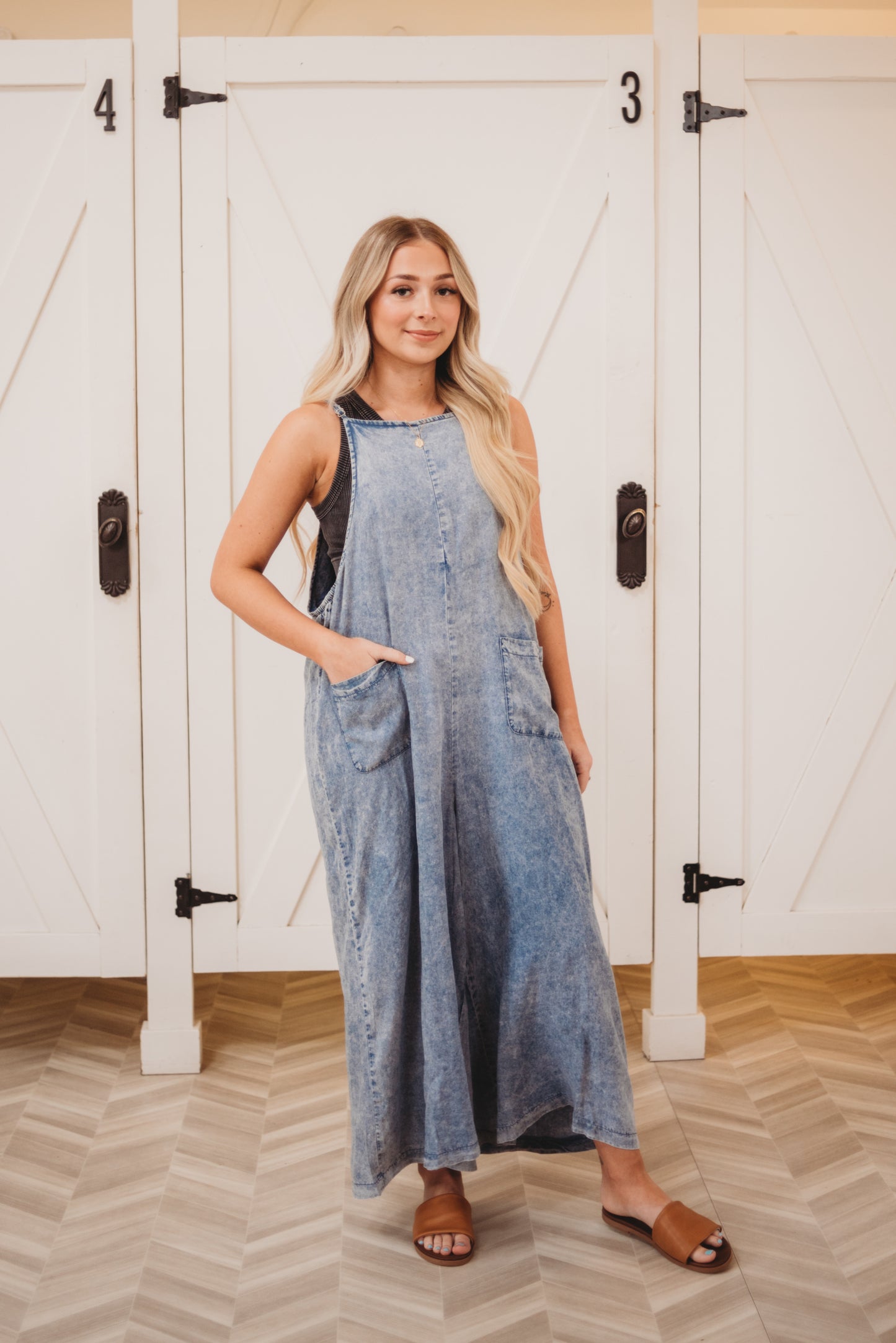 Rayna Lyocell Acid Washed Jumper