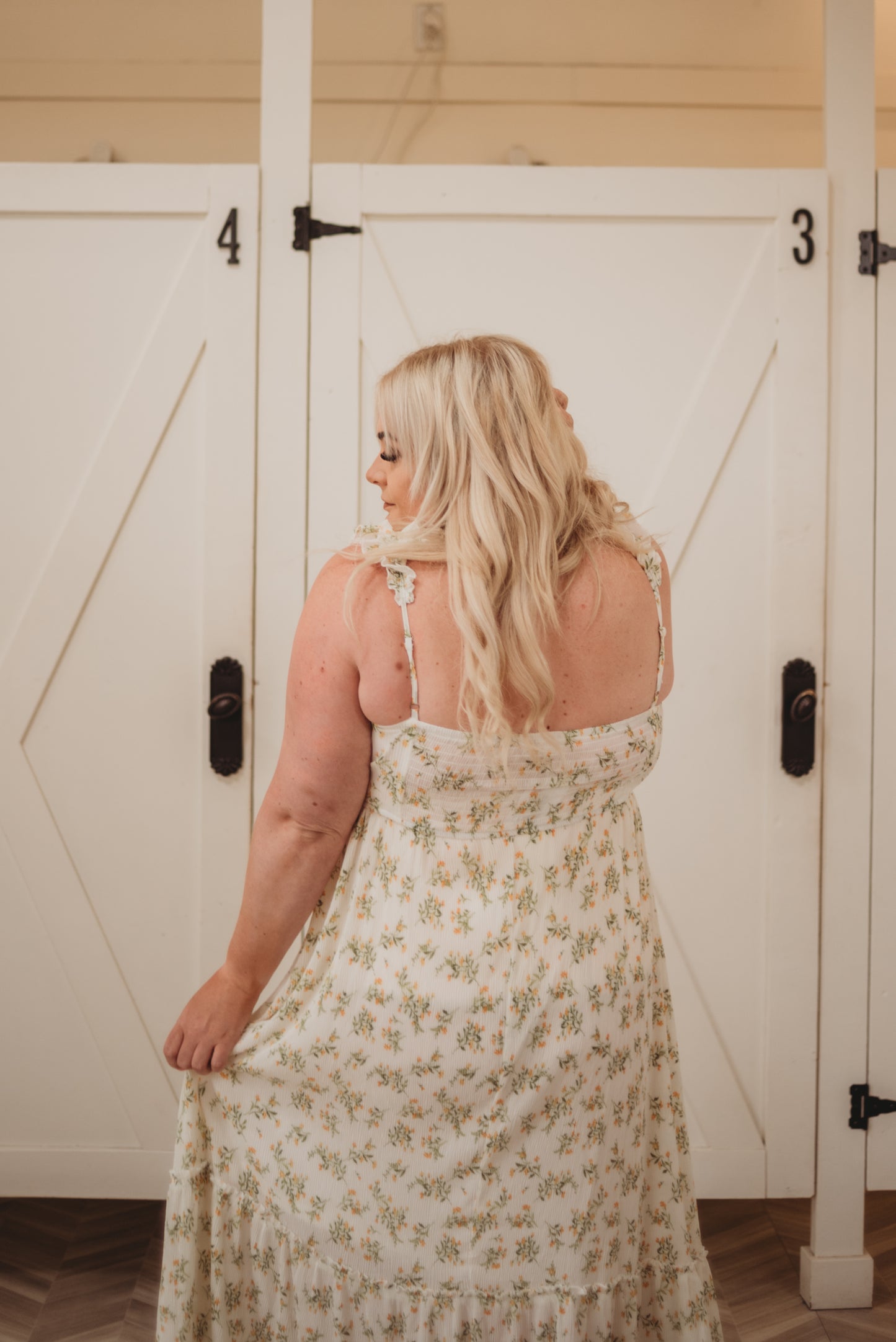 Keira Floral Maxi Wrap Dress