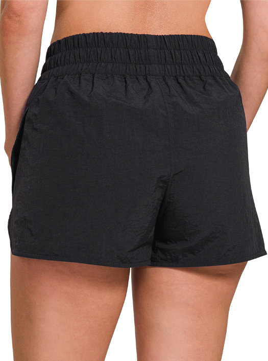 Carly Windbreaker Running Shorts