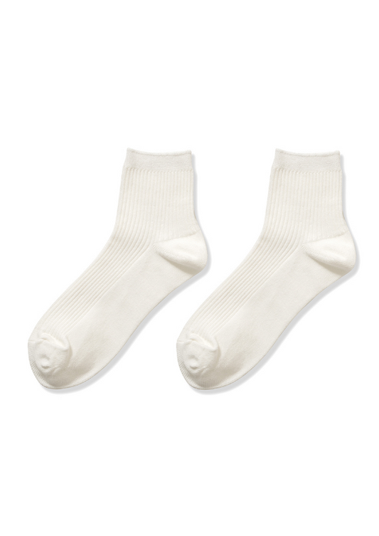 Classic Ankle Socks - White