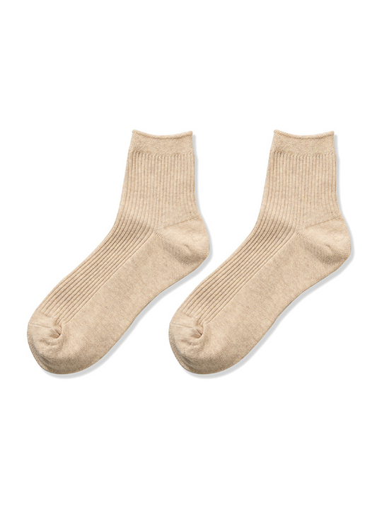 Classic Ankle Socks - H. Beige