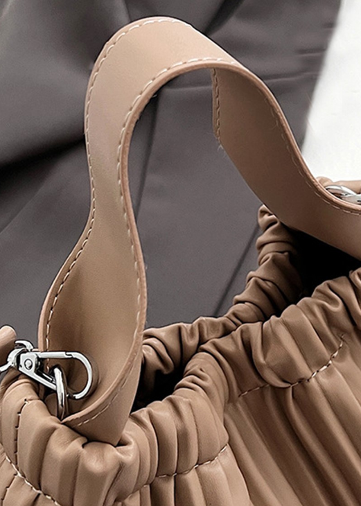 Ronaldo Pleated Bucket Bag