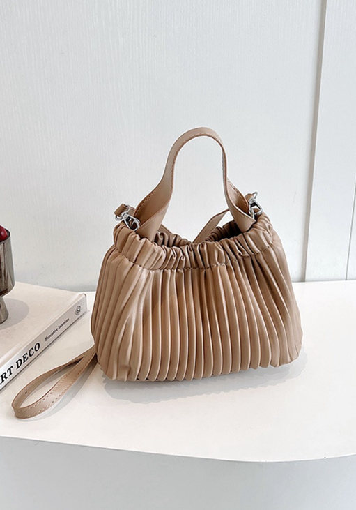 Ronaldo Pleated Bucket Bag