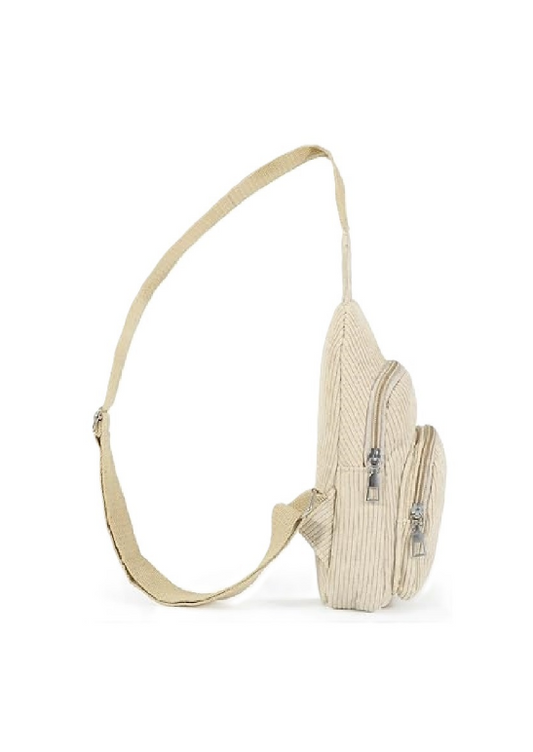 Grace Corduroy Vintage Crossbody Sling