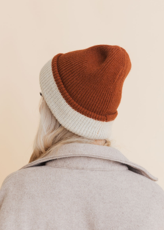 Bella Basic Two Tone Beanie