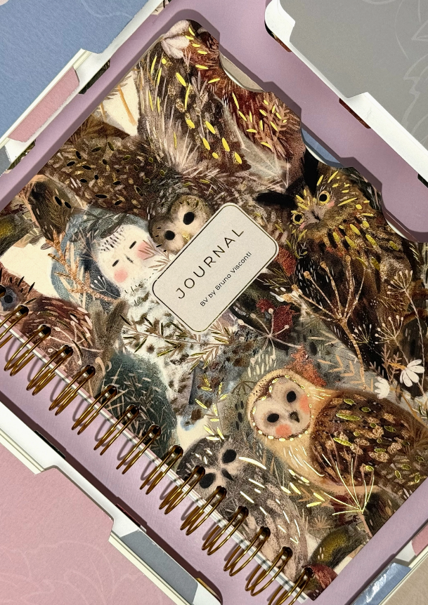 Art Journal A5 - Owls