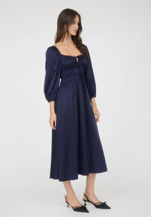 Laurence Front Tie Maxi Dress
