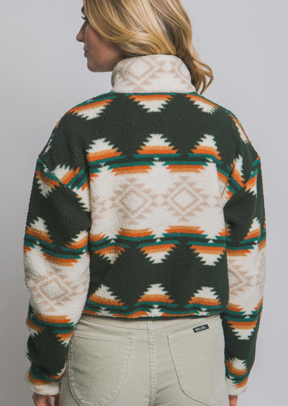 Annie Aztec Sherpa Jacket