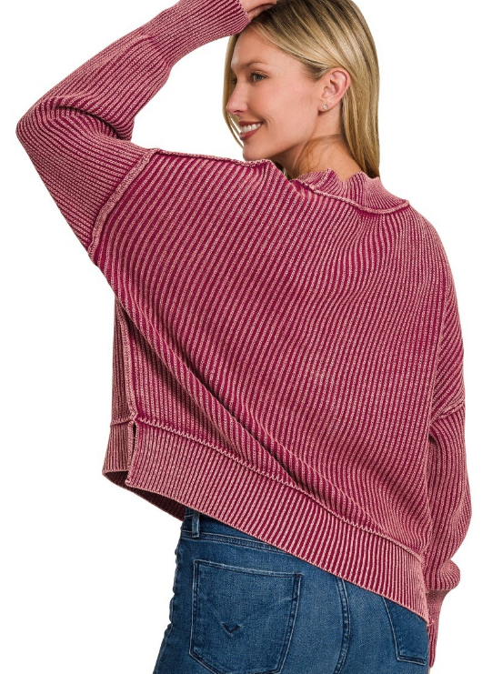Kalynda Oversized Cropped Sweater