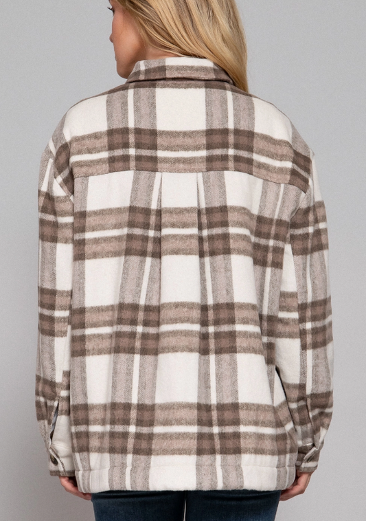 Kimmel Brushed Plaid Jacket