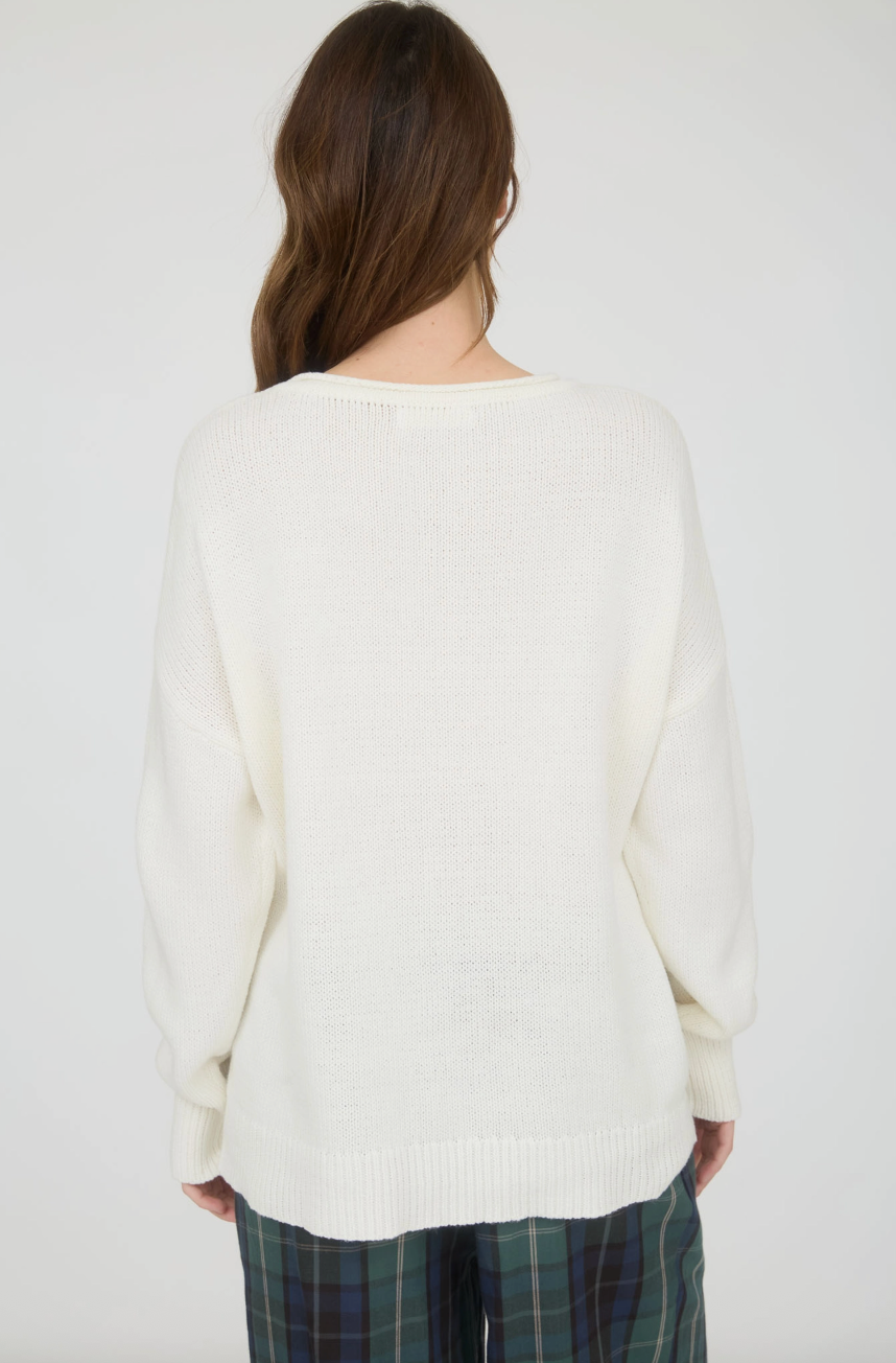 Angelica Westen Boot Knit Sweater