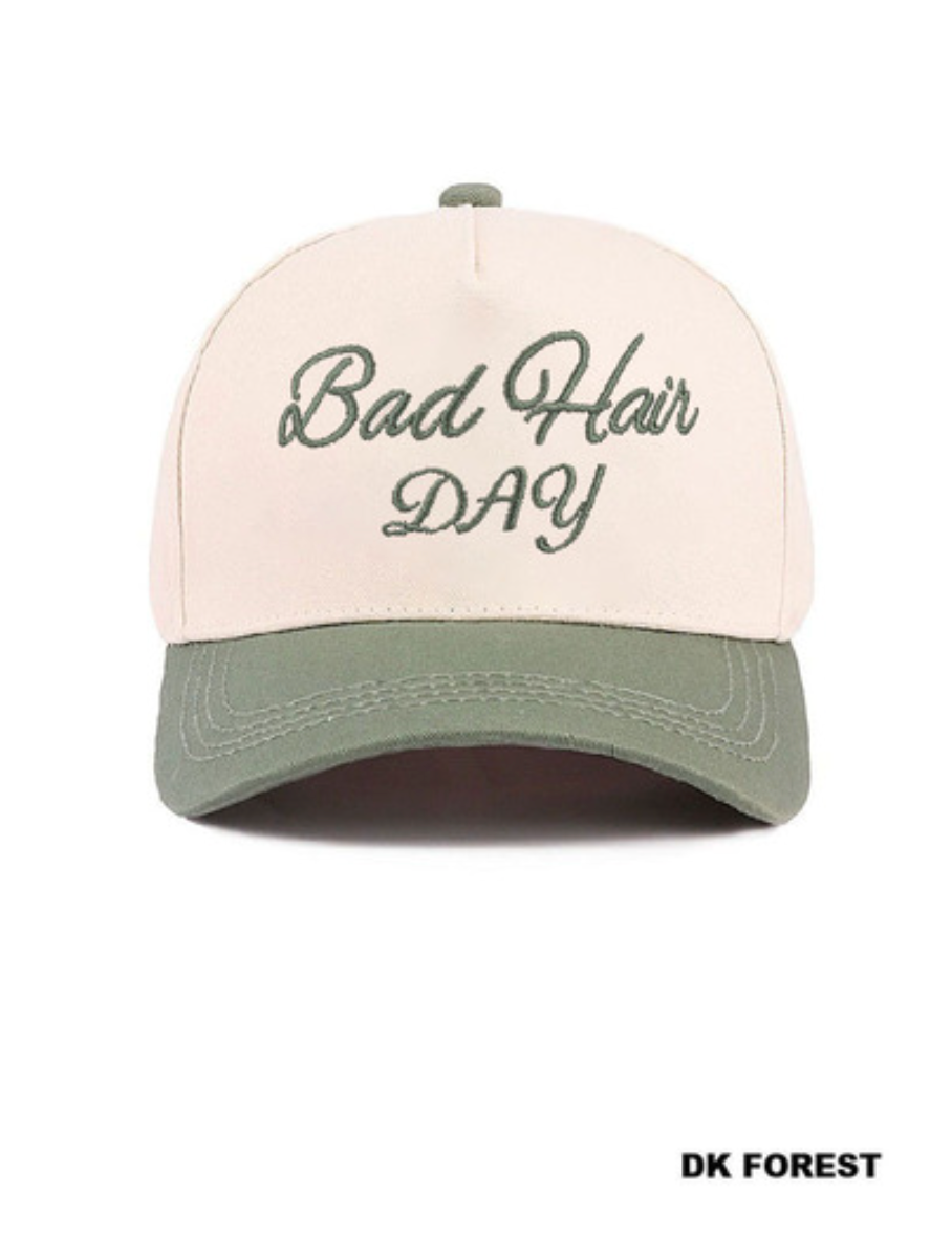 Baseball Cap- Bad Hair - DK Forest