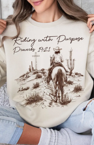 Riding With Purpose - Graphic