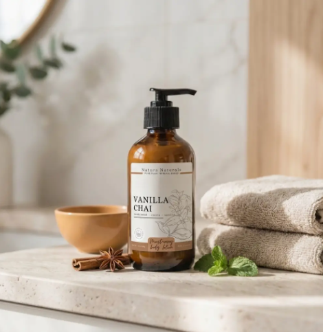 Aromatherapy Hand & Body Lotion - Vanilla + Chai