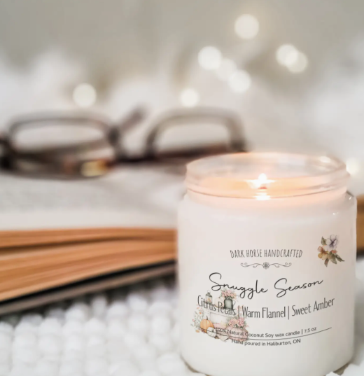 Snuggle Season - Autumn, Fall, Winter Coconut Soy Candle