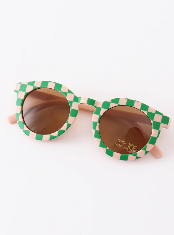 Kids Retro Round Sunnies