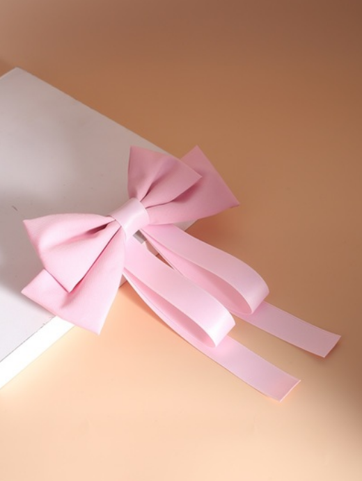 Silk Ribbon Barrettes (available in multiple colors)