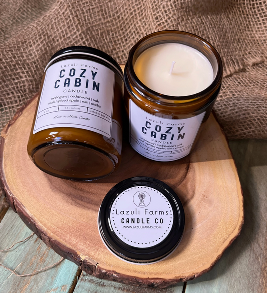 Soy Wax Candle - Cozy Cabin