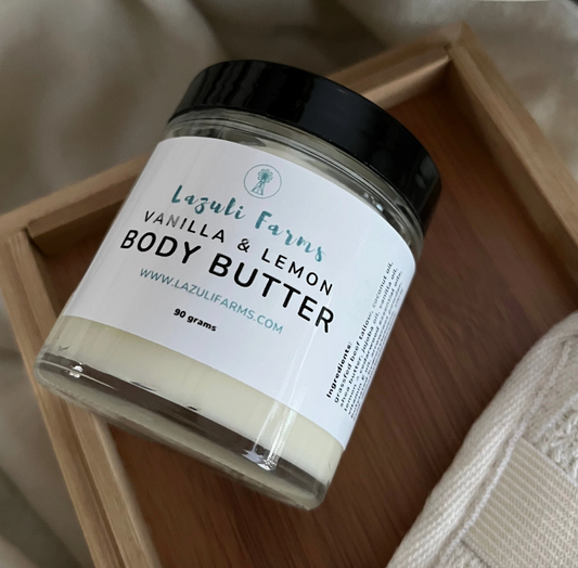 Tallow Body Butter - Vanilla & Lemon