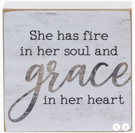 Decorative Block Faith Set of 3