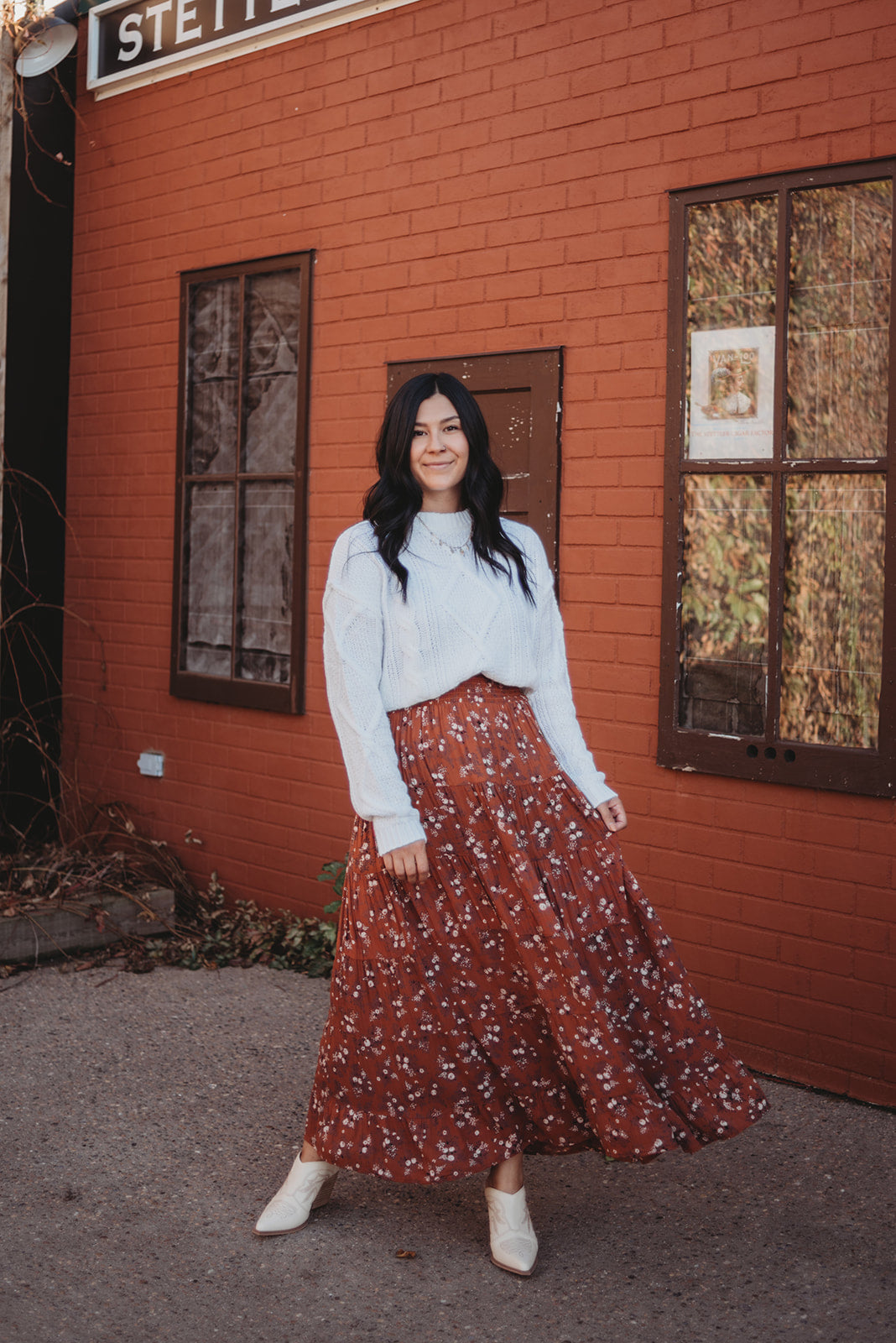 Hope Tiered Maxi Skirt